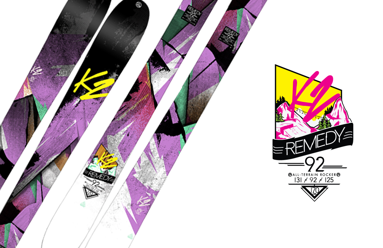 K2 REMEDY SKI — David La - Graphic Designer