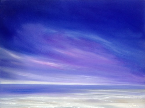 "Days End"  oil on canvas 36"x 36"