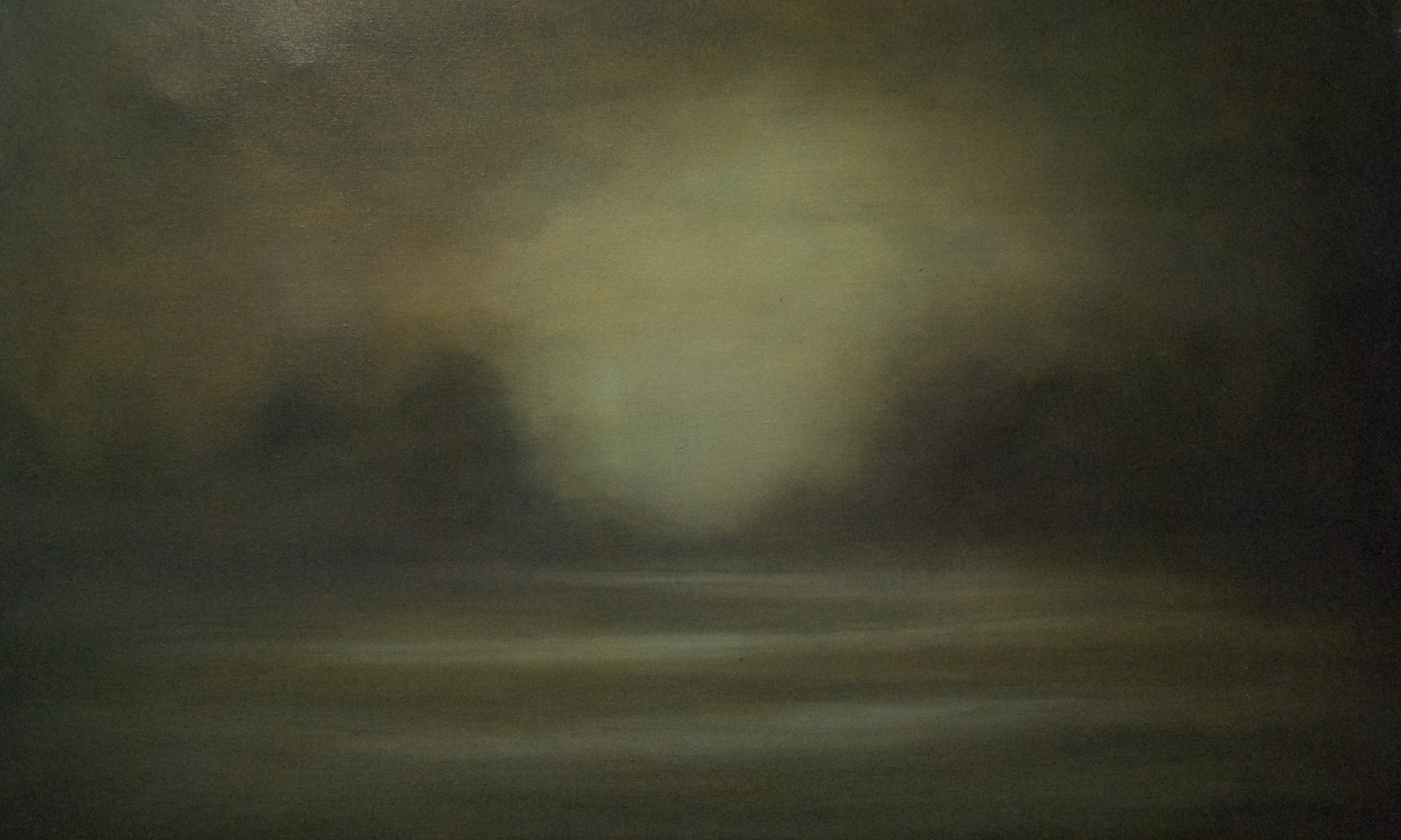 "The Break of Dawn" oil on canvas 26"x42"