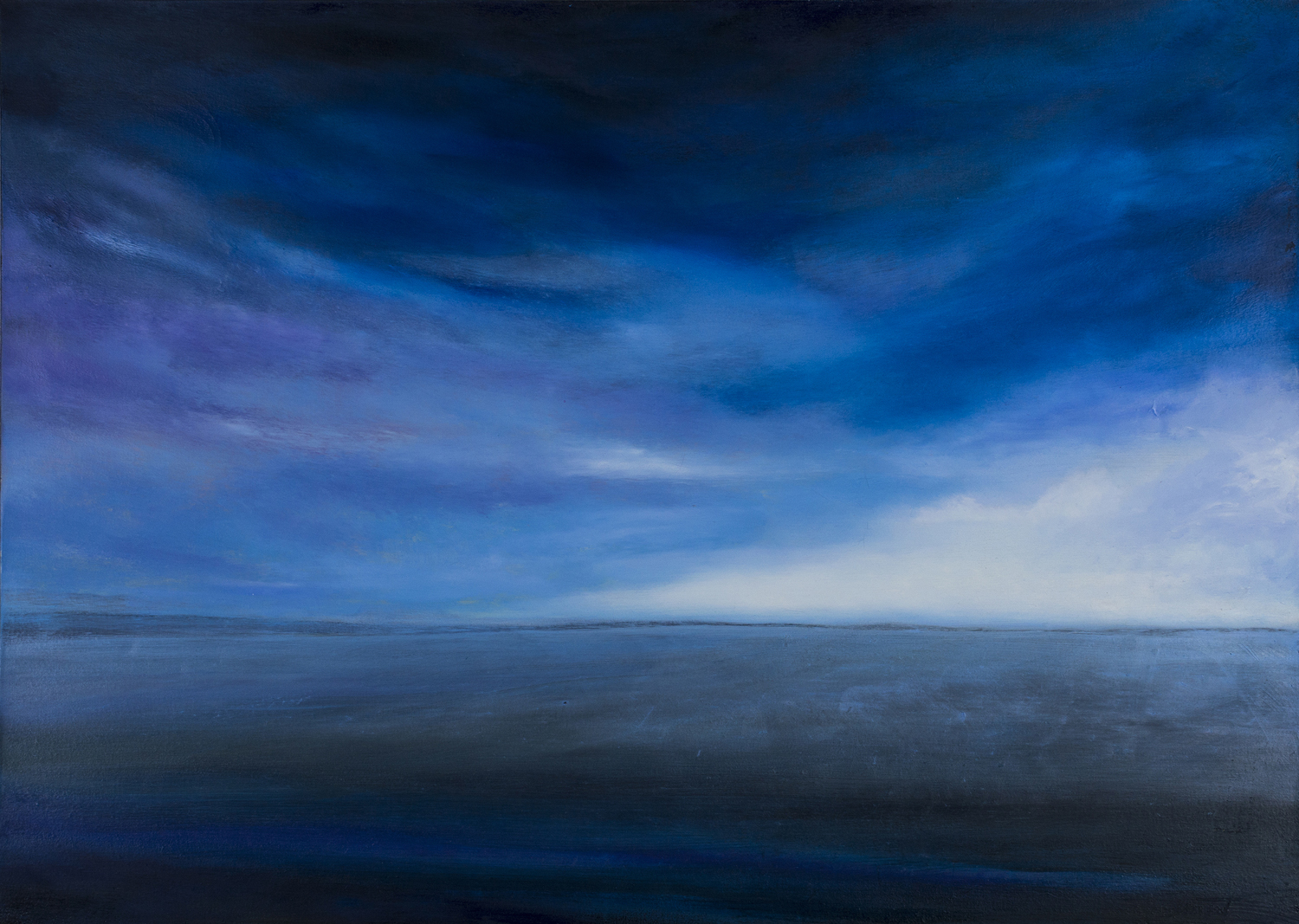 "Land Sea and Sky" oil on canvas 30"x42"