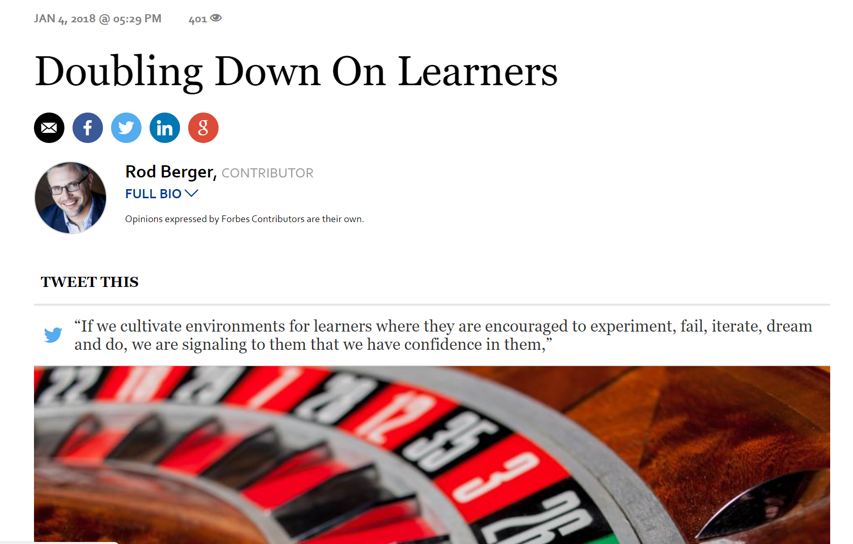 'Forbes' Interview