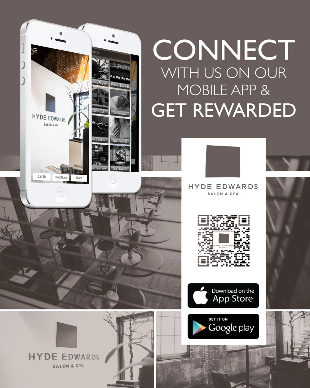 Hyde Edwards Mobile App Flyer