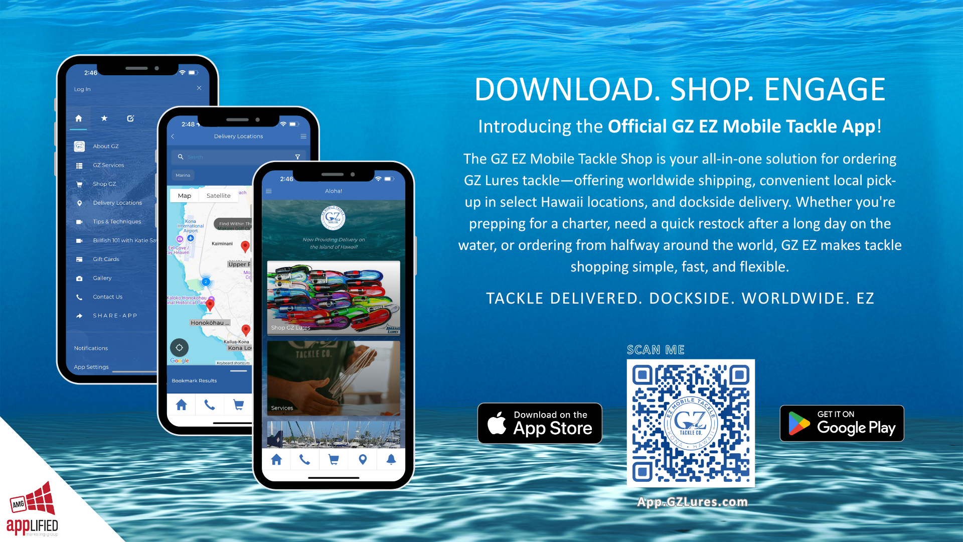 GZ EZ Mobile Tackle Delivery App Launched for GZ Lures in Hawaii