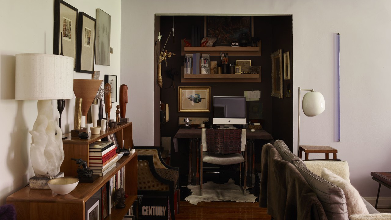 This Eclectic Manhattan Apartment Is Like a Movie Set, but Better