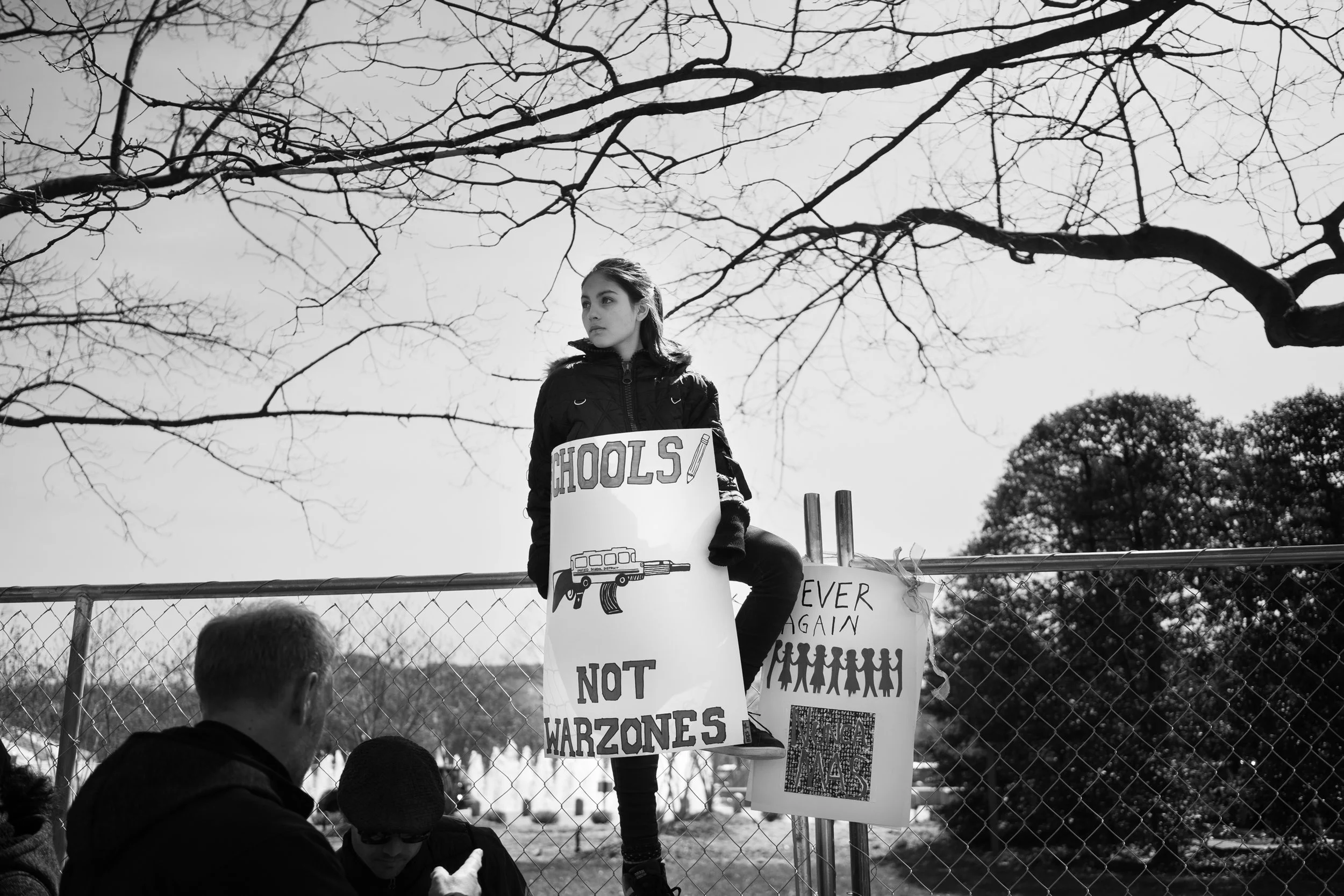 March 2018, Washington D.C., March For Our Lives Protest.
