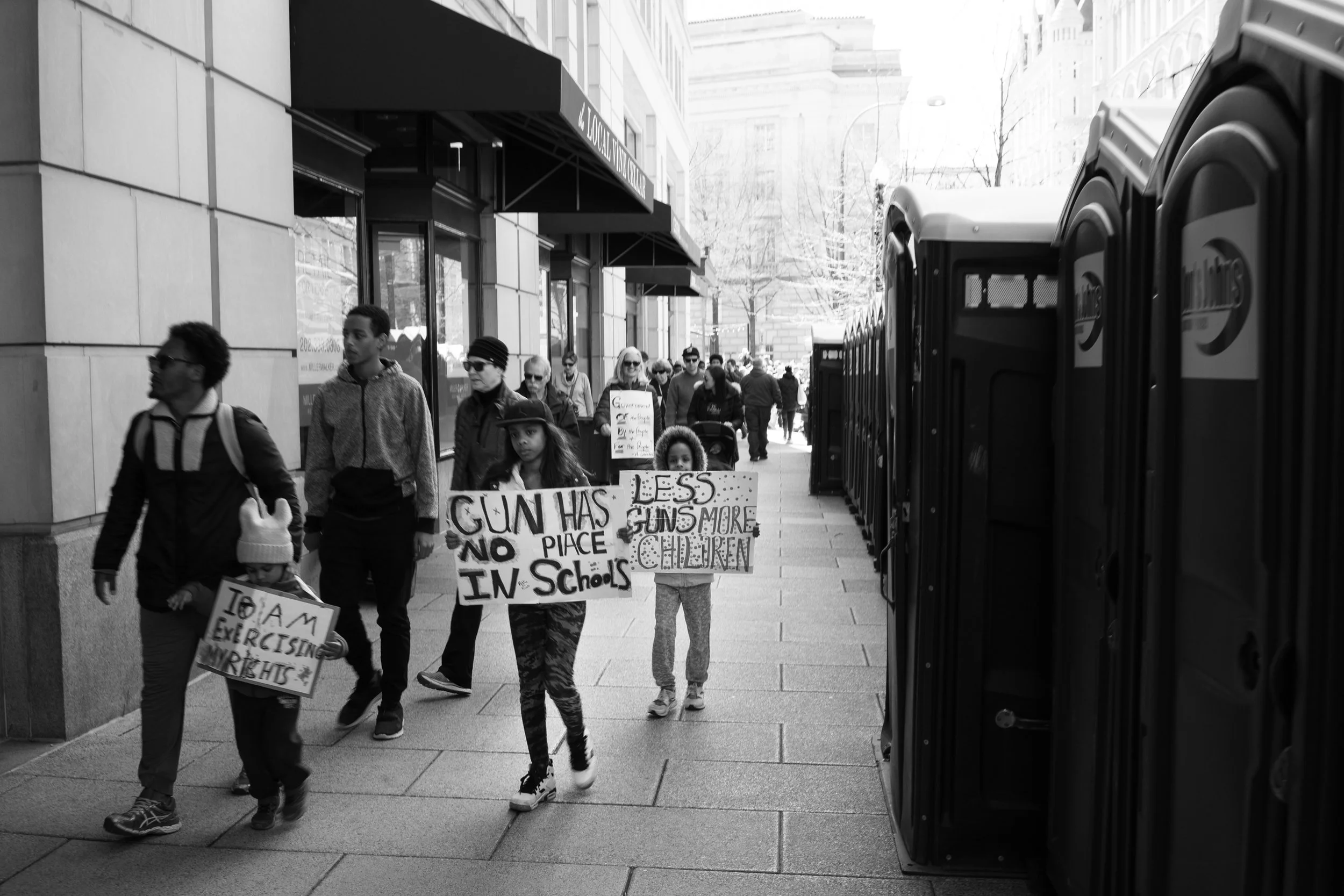 March 2018, Washington D.C., March For Our Lives Protest.