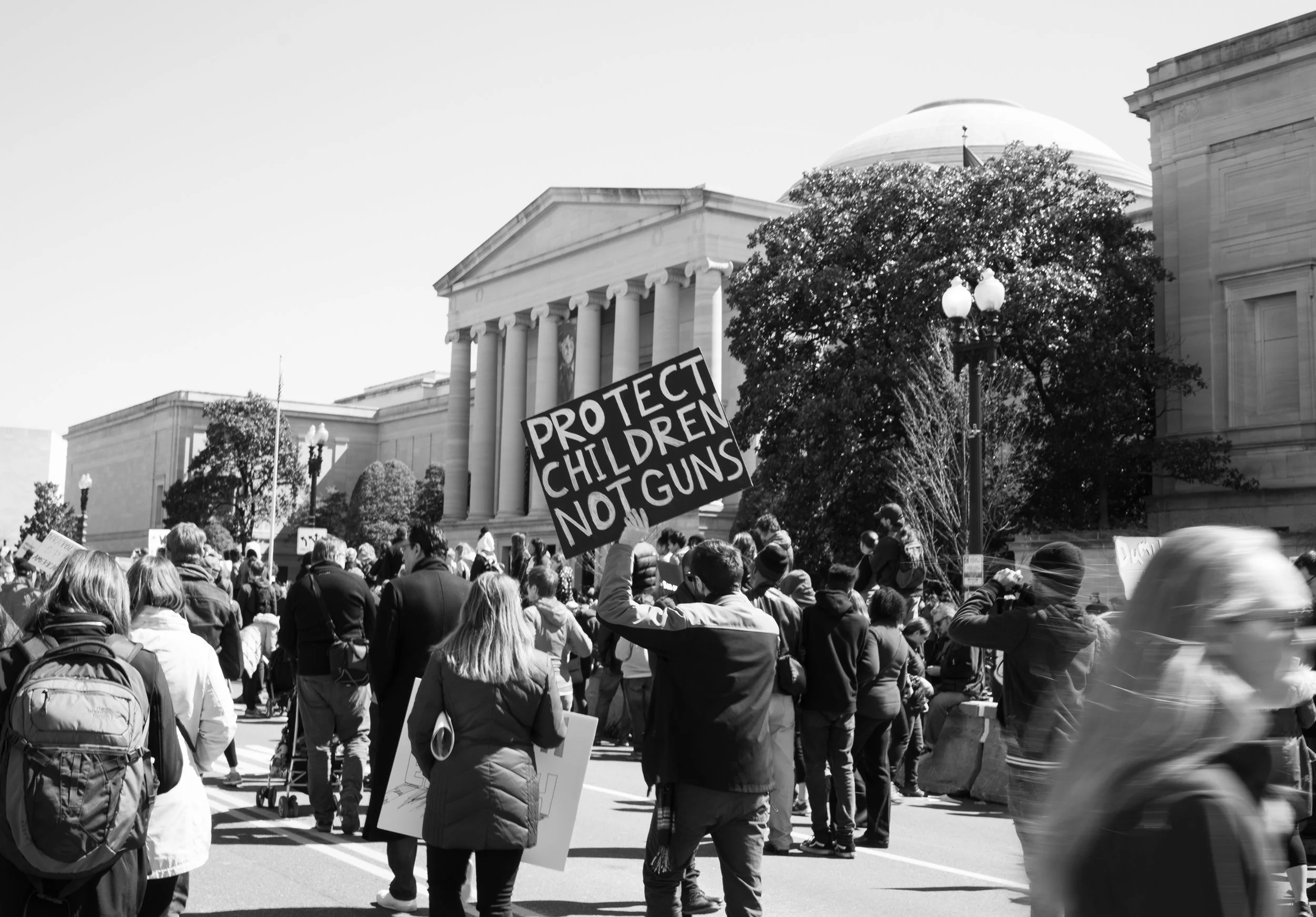 March 2018, Washington D.C., March For Our Lives Protest.