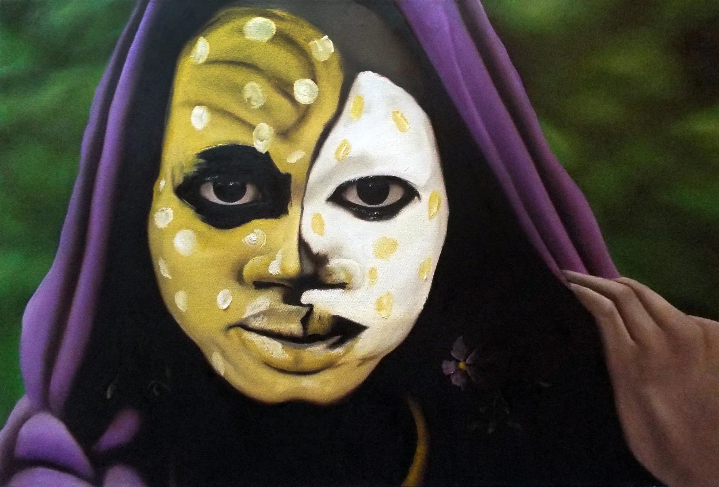 Omo Valley Youth oil "24 x 36" $650.00
