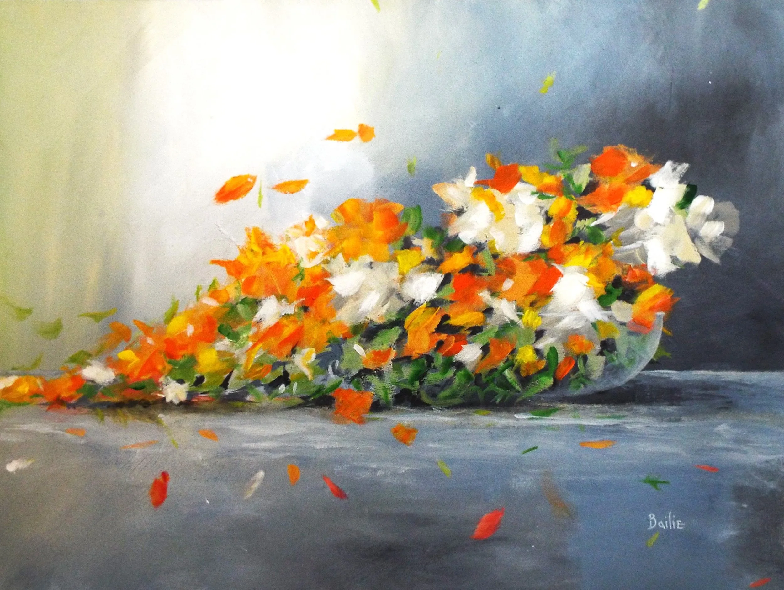 A Place to Rest oil on canvas 30" x 40" 