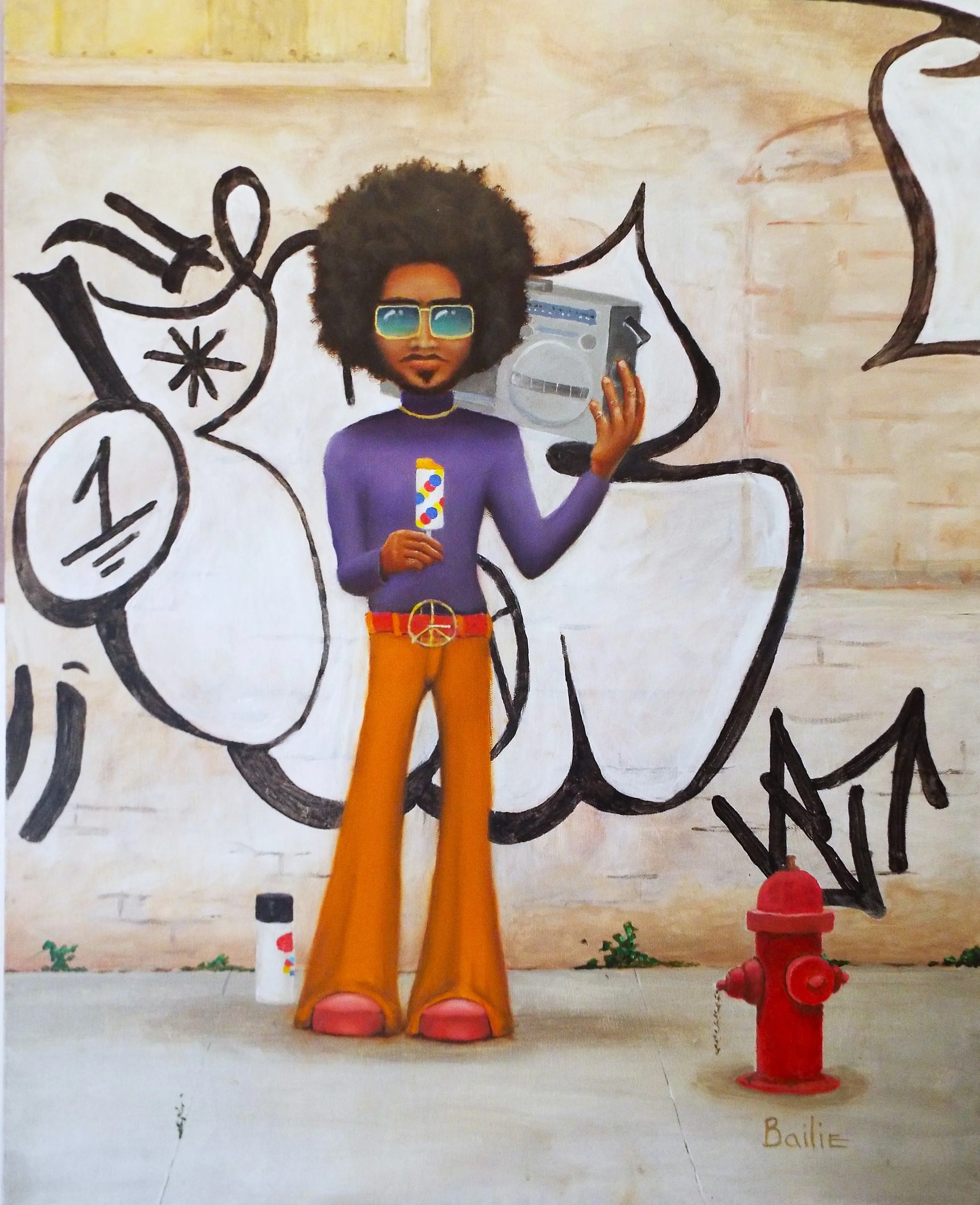 Assumption oil on canvas 30' x 24"