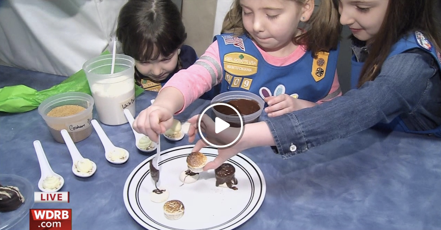 Taking Girl Scout cookies to the next level