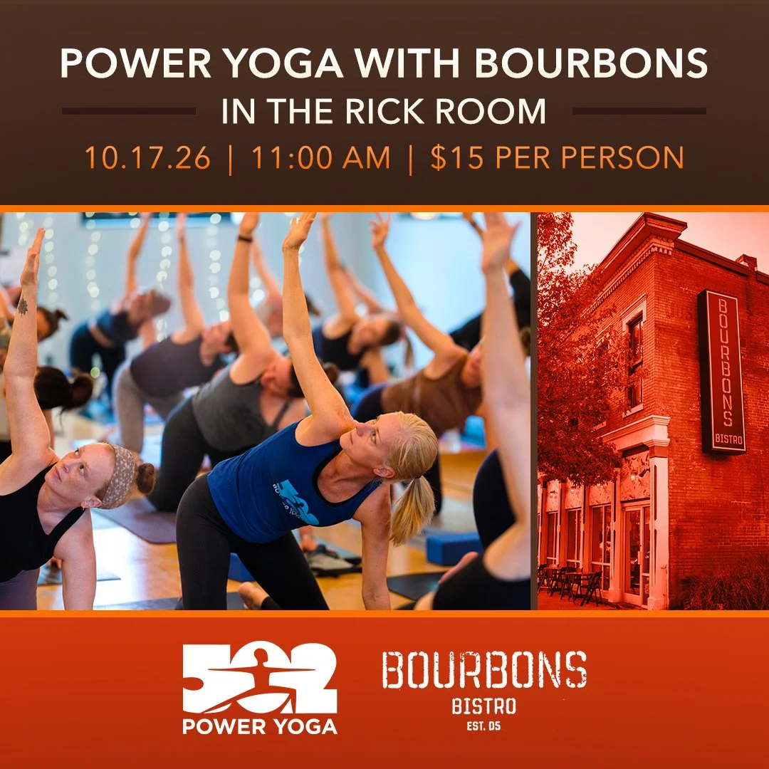 502 Power Yoga at Bourbons Bistro