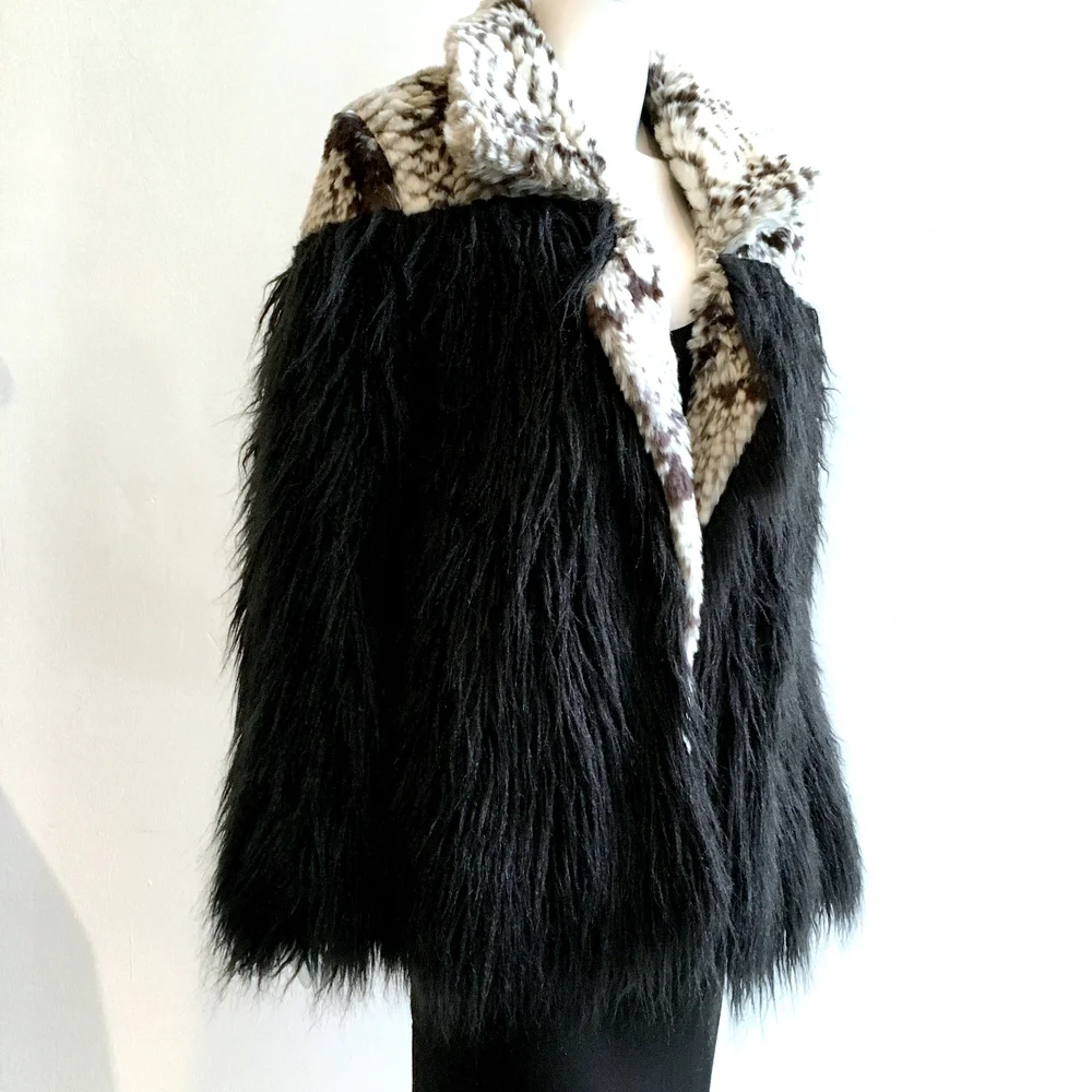 SOMEDAYS LOVIN NONE THE WISER FAUX FUR COAT — NO SEASON LOS ANGELES