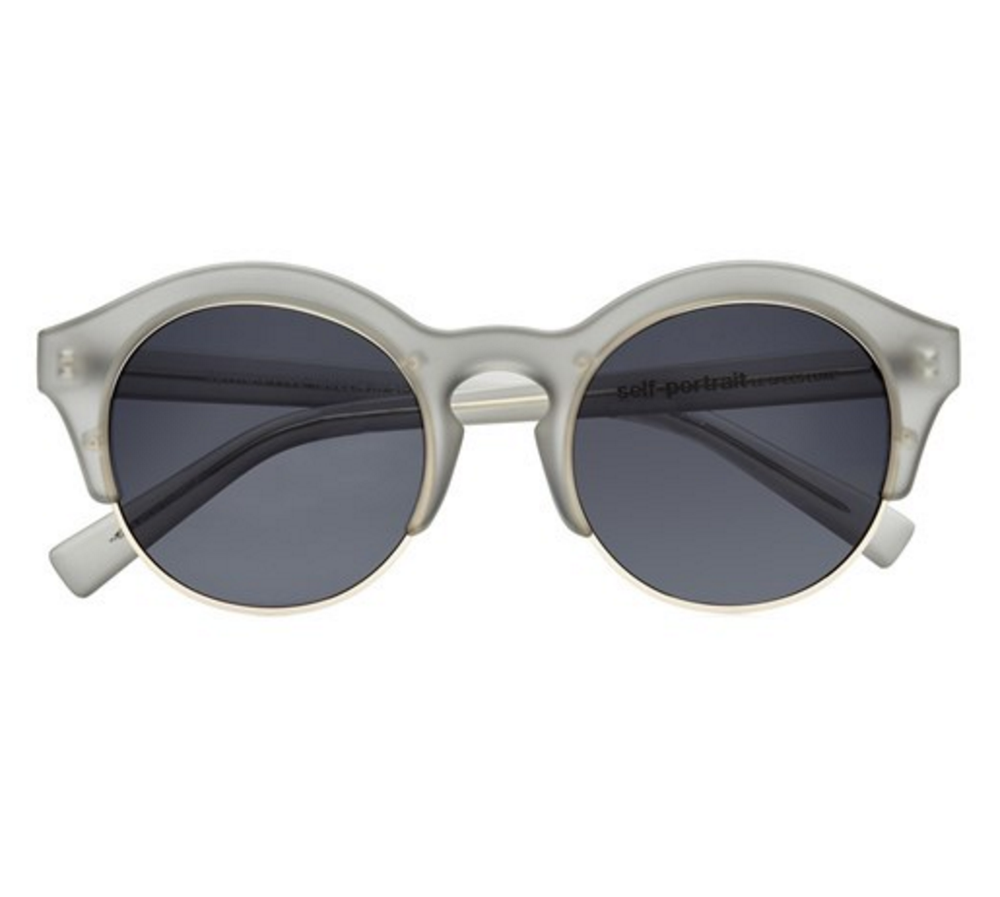 LE SPECS SELF PORTRAIT EDITION 5 MATTE GREY — NO SEASON LOS 