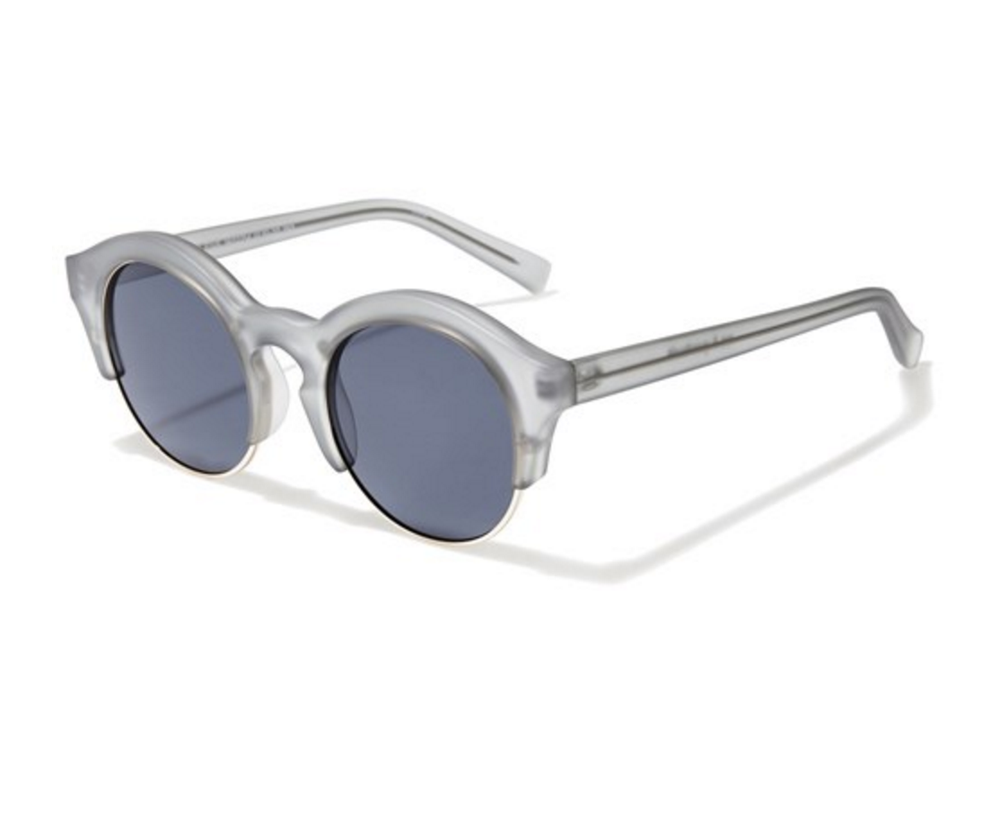Le Specs Gray Sunglasses LE SPECS SELF PORTRAIT EDITION 5 MATTE GREY — NO SEASON LOS  main image 4
