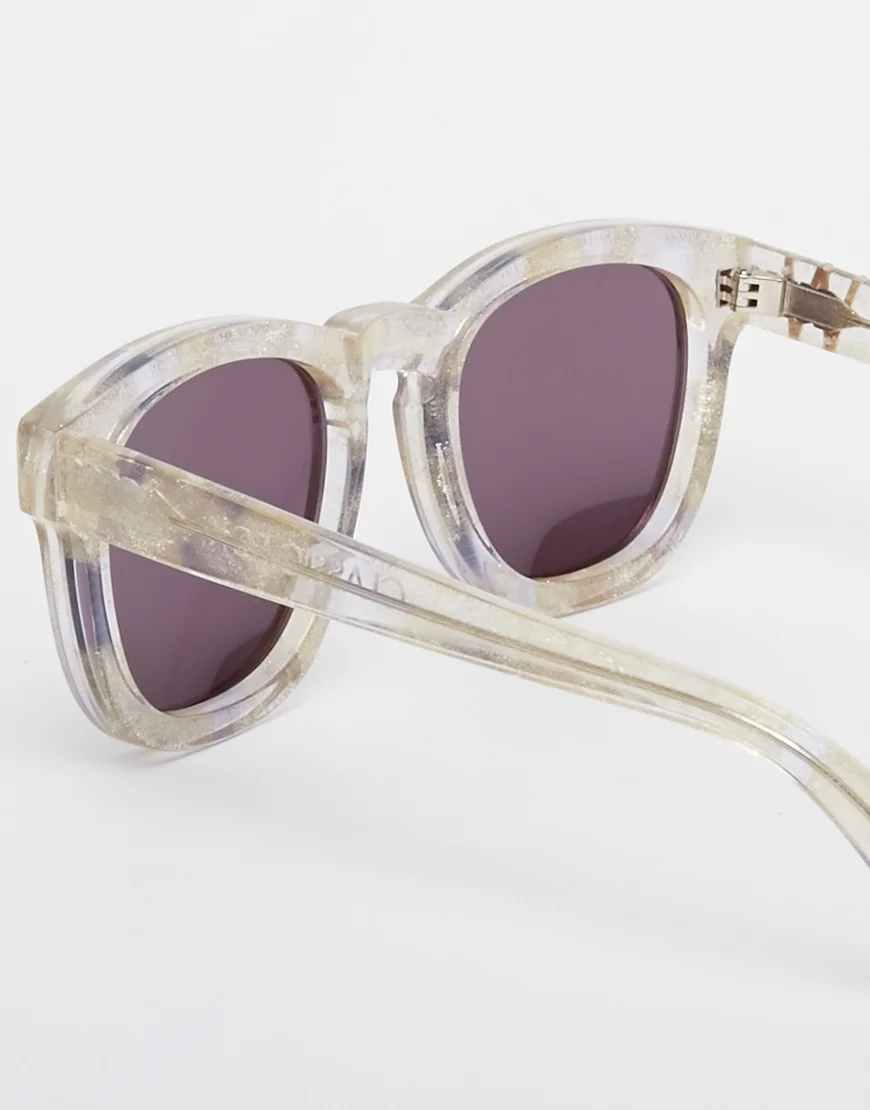 WILDFOX CLASSIC FOX CLEAR GOLD GLITTER — NO SEASON LOS ANGELES display picture 3