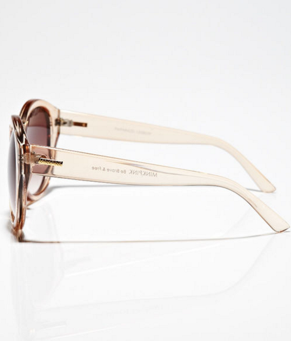 MINK PINK PAPARAZZI CLEAR PINK SHADES WTH GRADIENT LENS — NO  display picture 3