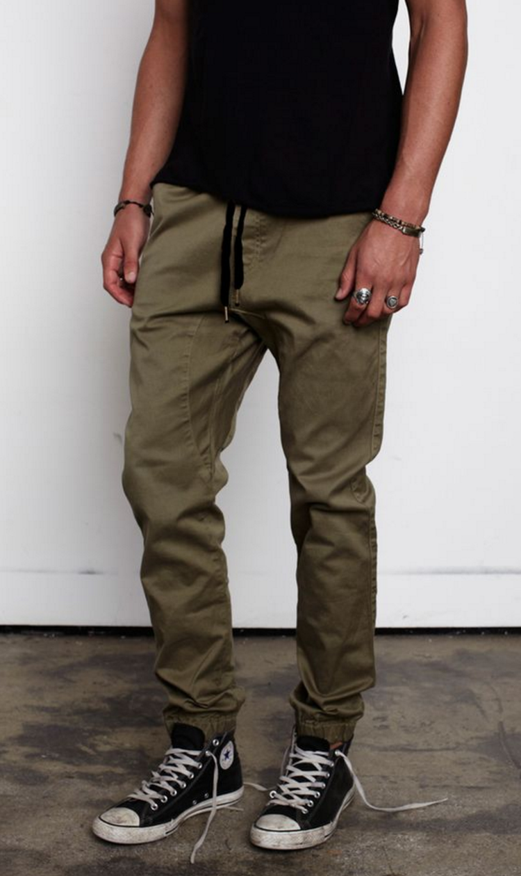 ZANEROBE SURESHOT JOGGER OLIVE — NO SEASON LOS ANGELES 
