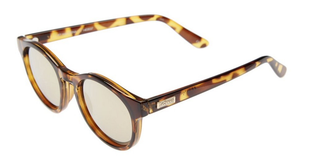 LE SPECS TORTISE WITH MIRROR LENS — NO SEASON LOS