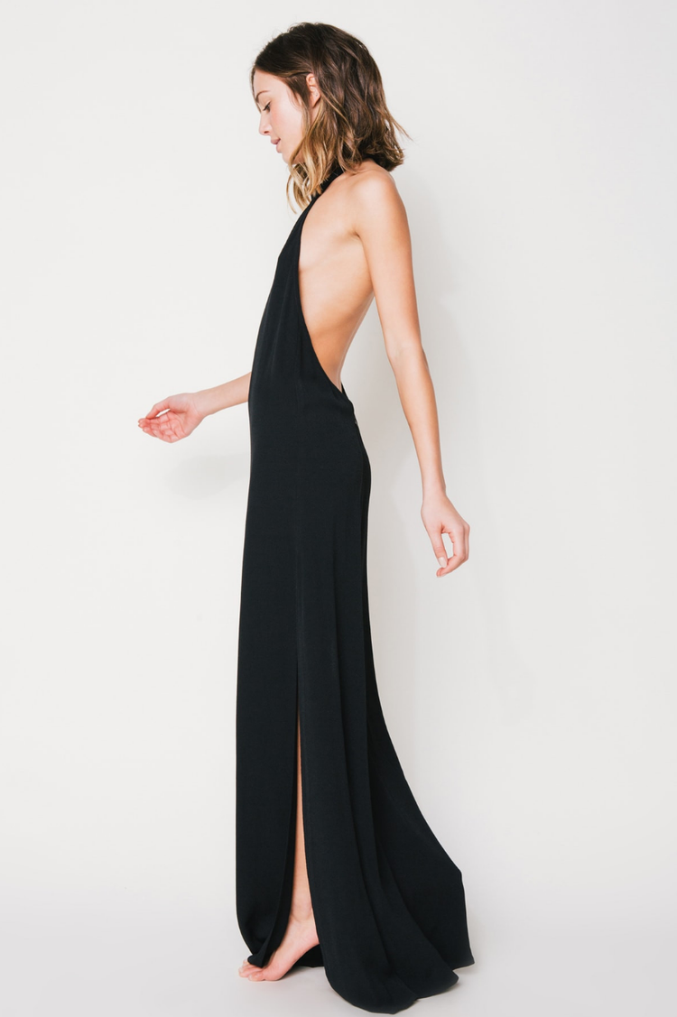 FLYNN SKYE TYRA MAXI BLACK  NO SEASON LOS ANGELES