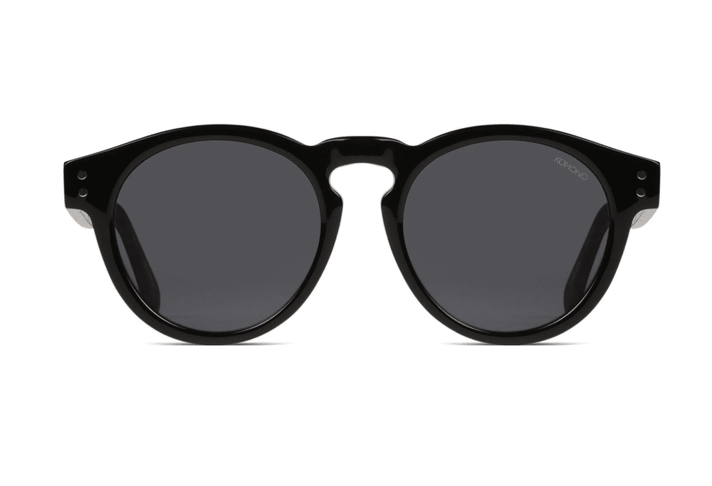 KOMONO CLEMENT BLACK TORTOISE GLOSS FRAME DARK FREY LENS  display picture 2