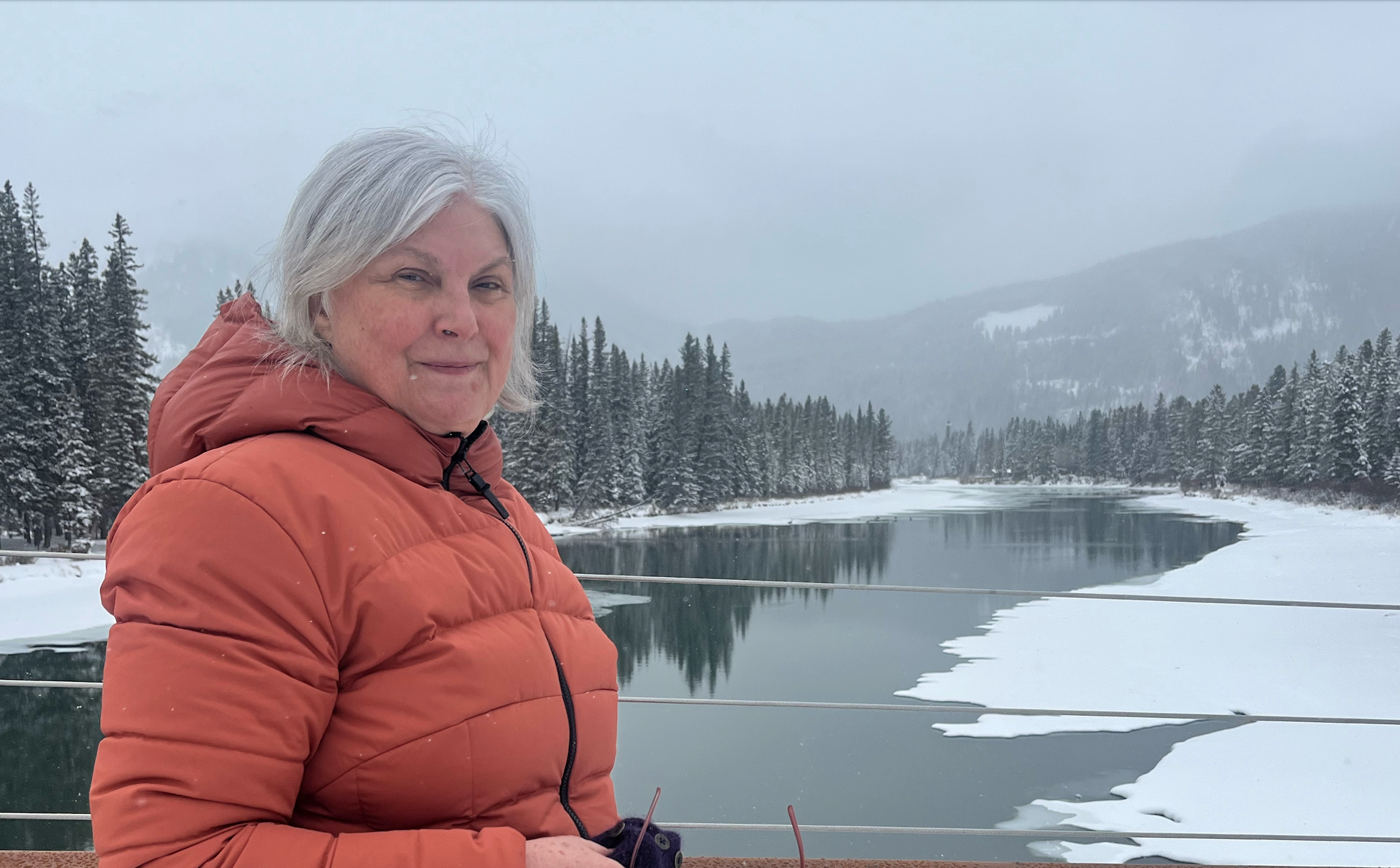 Dr Jennifer Doan portrait in Banff, Canada.