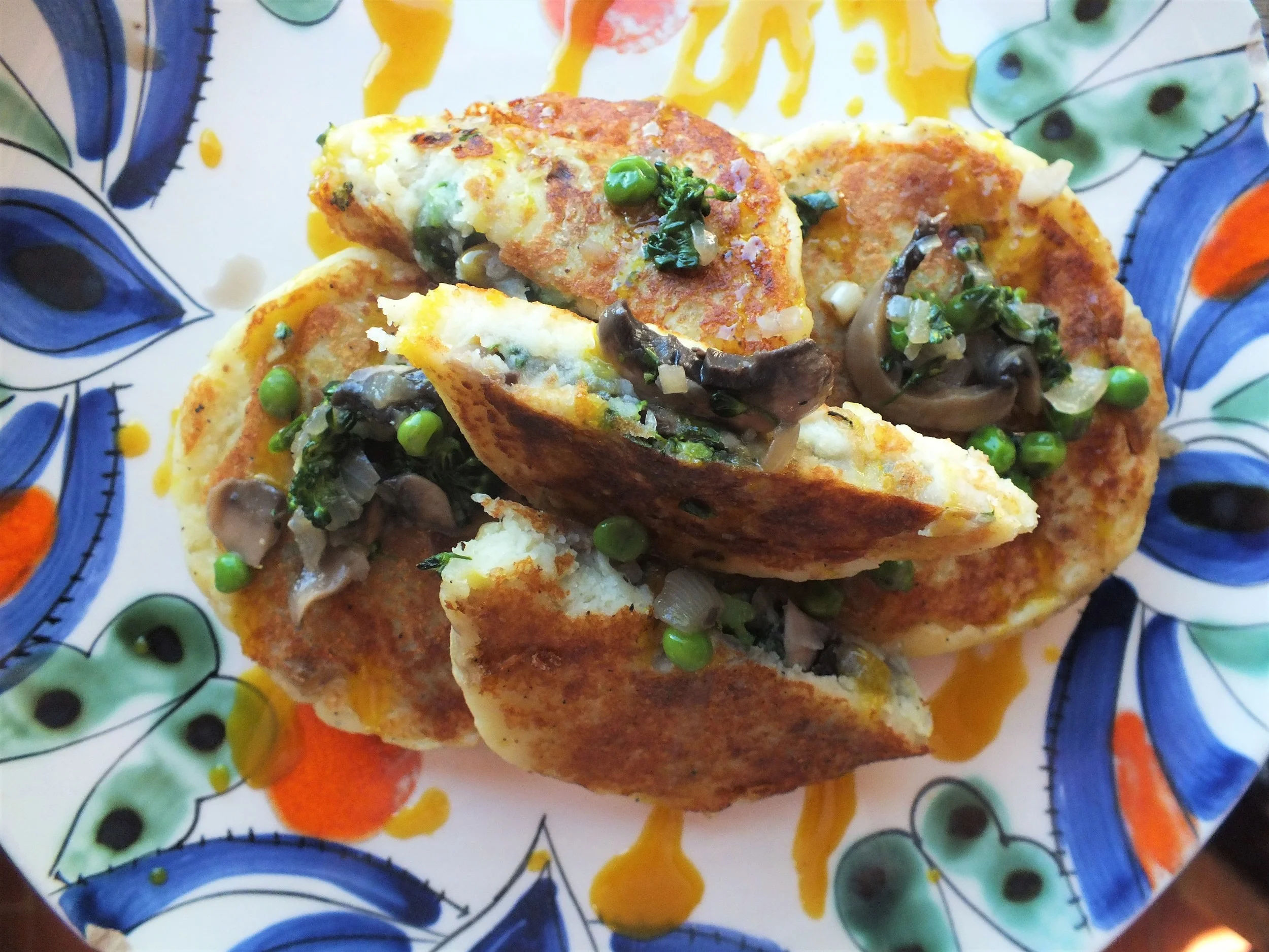 Zrazy Russian Stuffed Potato Cakes 