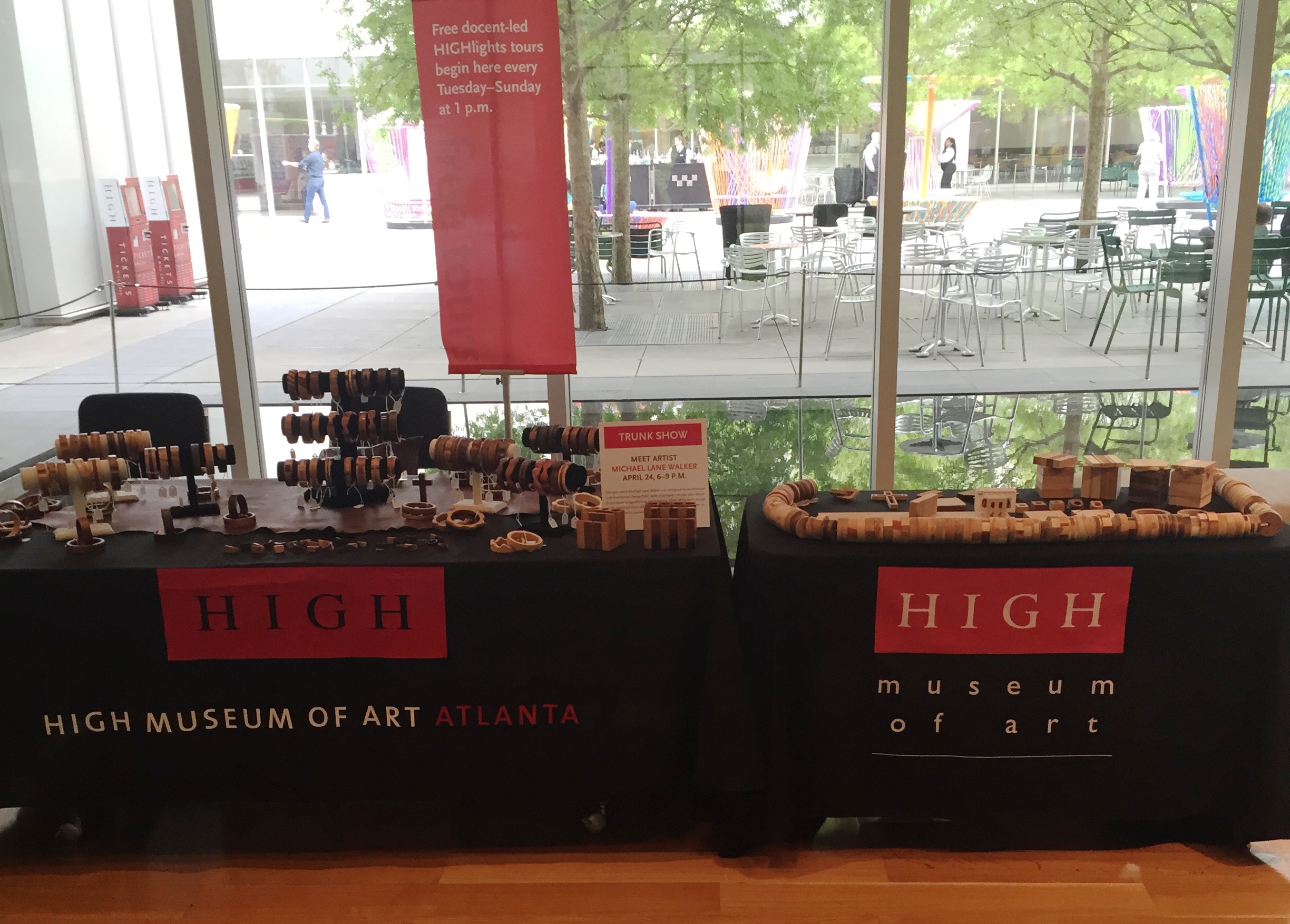 Featured Artist - Artist Market Trunk Show - The High Museum of Art , Atlanta, GA. April 2015