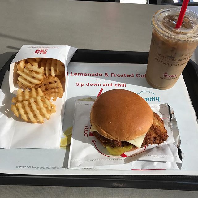 Q:  How do you start an hour of math tutoring? 
A:  #math + #Yum = #awesome (Extra Yum courtesy of @chickfila at @cfawindwardparkway )

#icedcoffee #coffee #cfa #chickfila 
#jewelry #jewelrydesign #fashion #style #accessories #wood #woodworking #arti