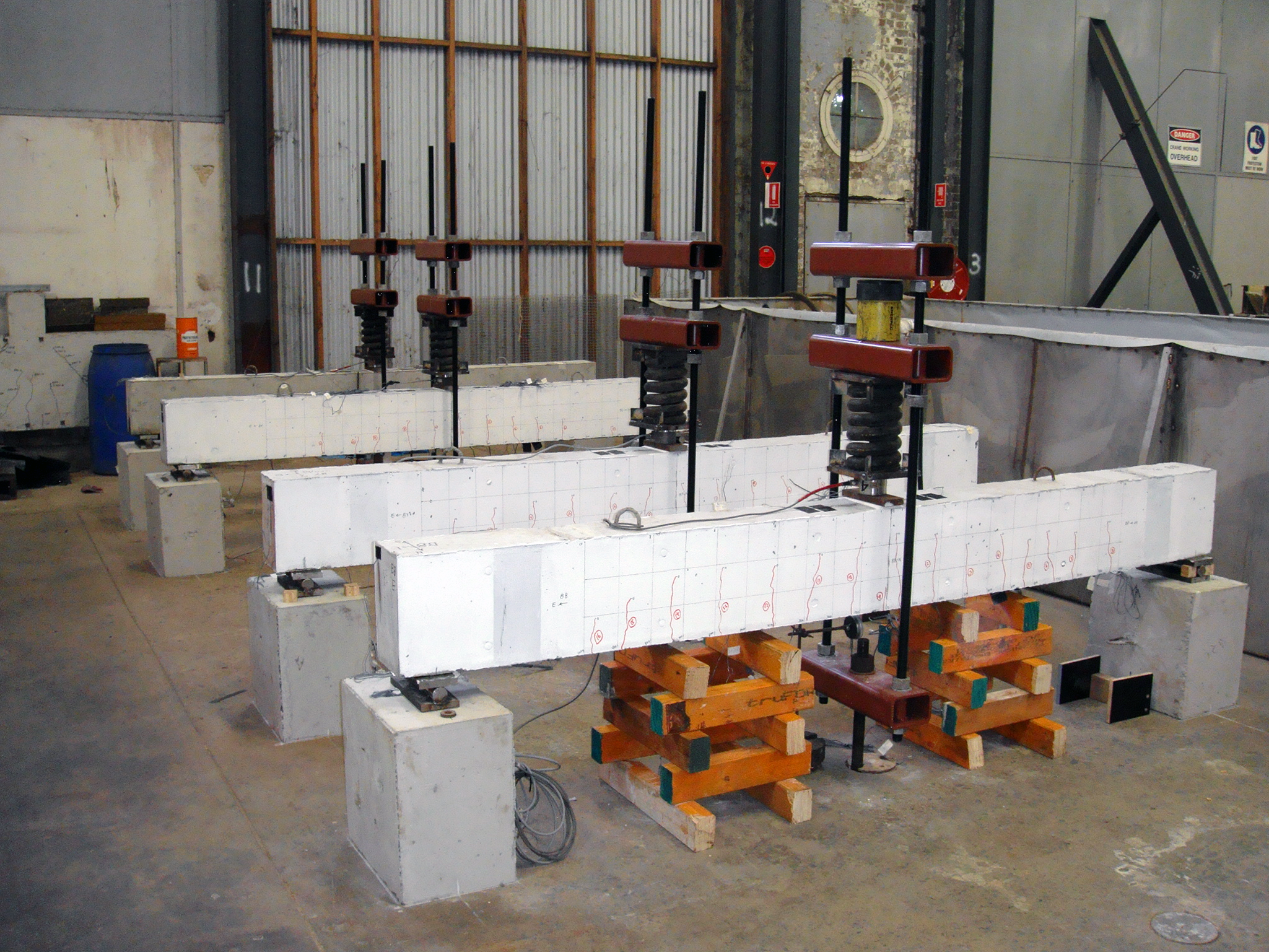 Beams under sustained loads