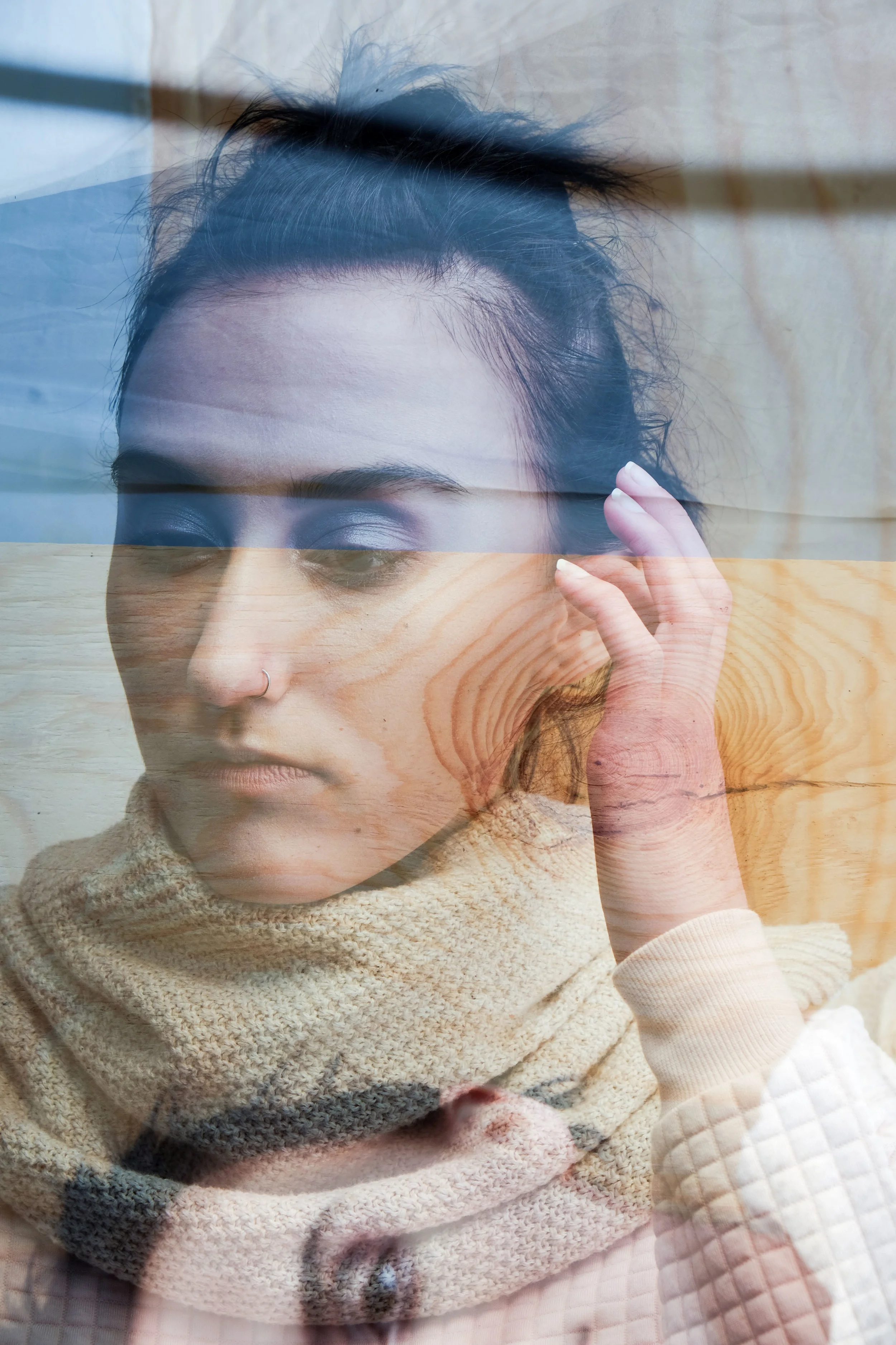 In Camera Double Exposure taken with the Fuji X-T1