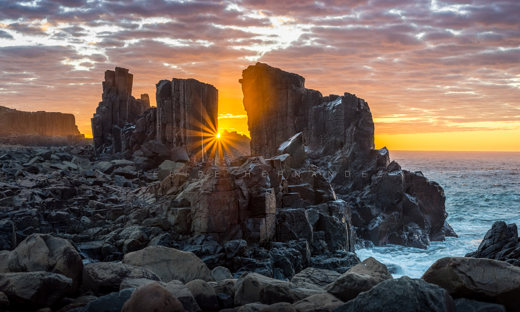 Sunrise at Kiama, NSW