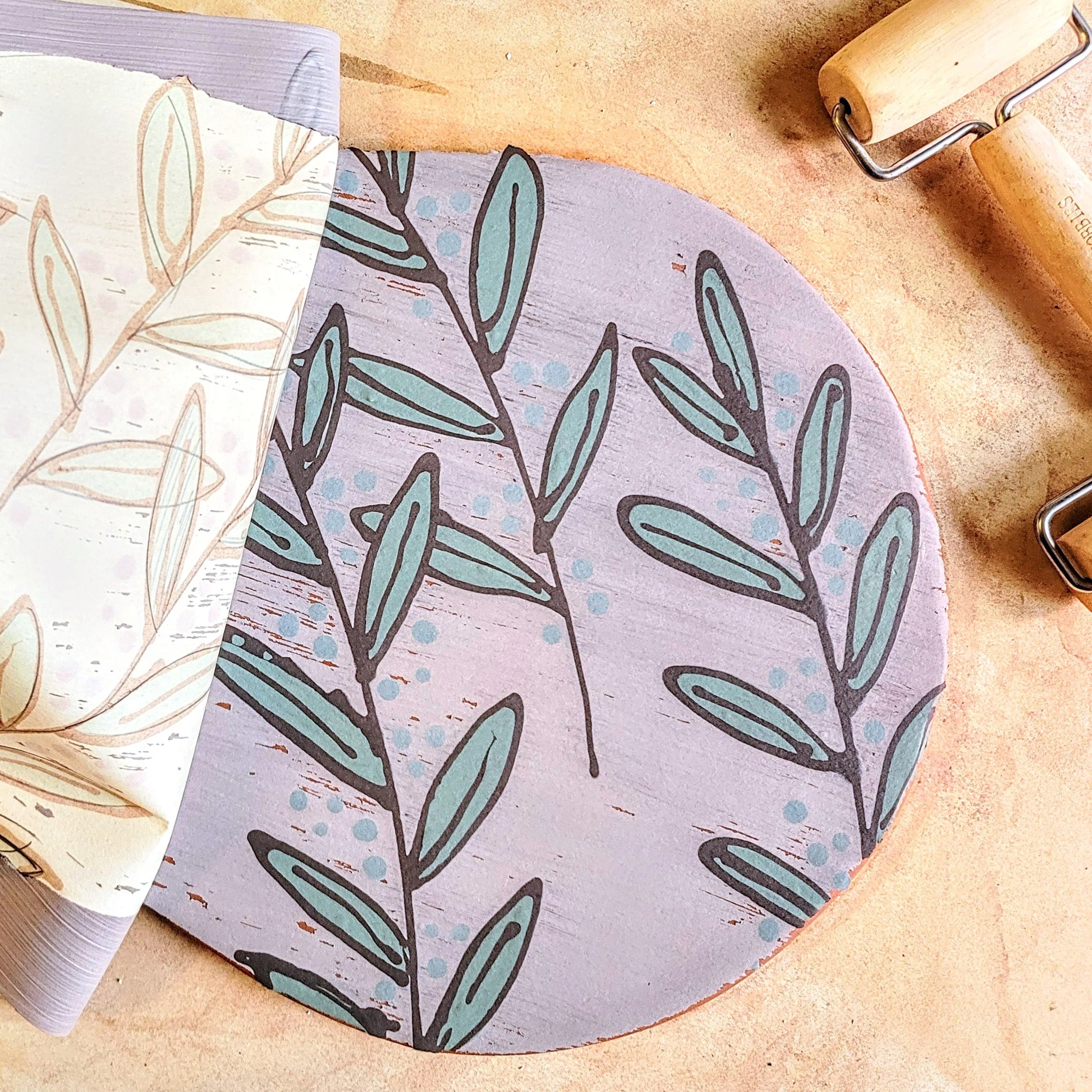 Workshop: Monoprint Serving Board