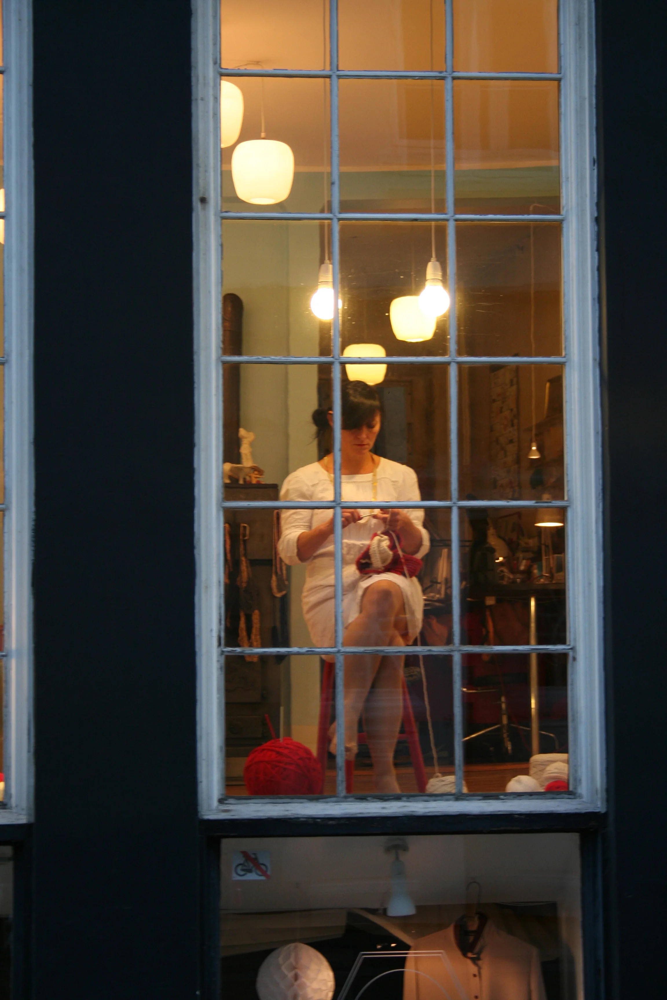 On Display, (week long performance, 2012).