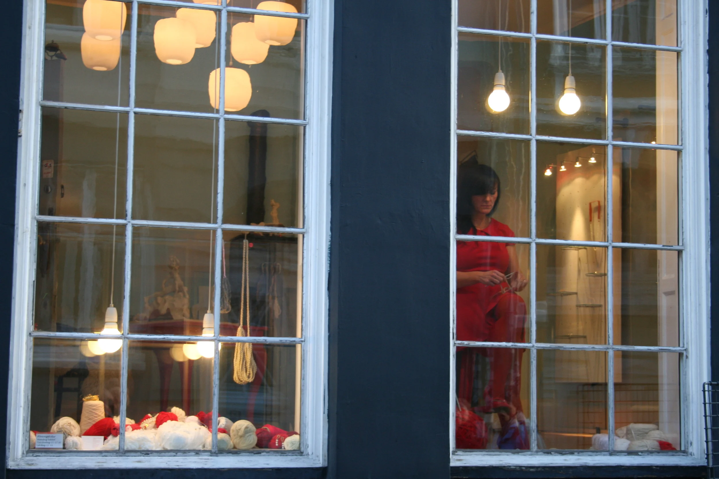 On Display, (week long performance, 2012).