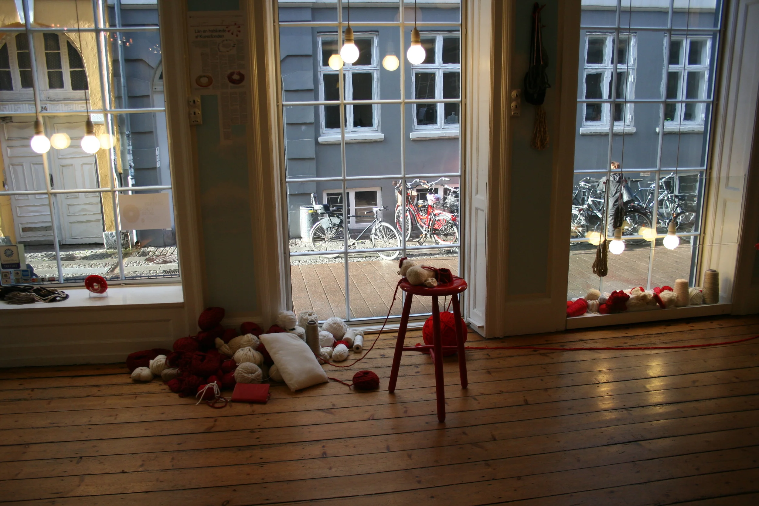 On Display, (week long performance, 2012).