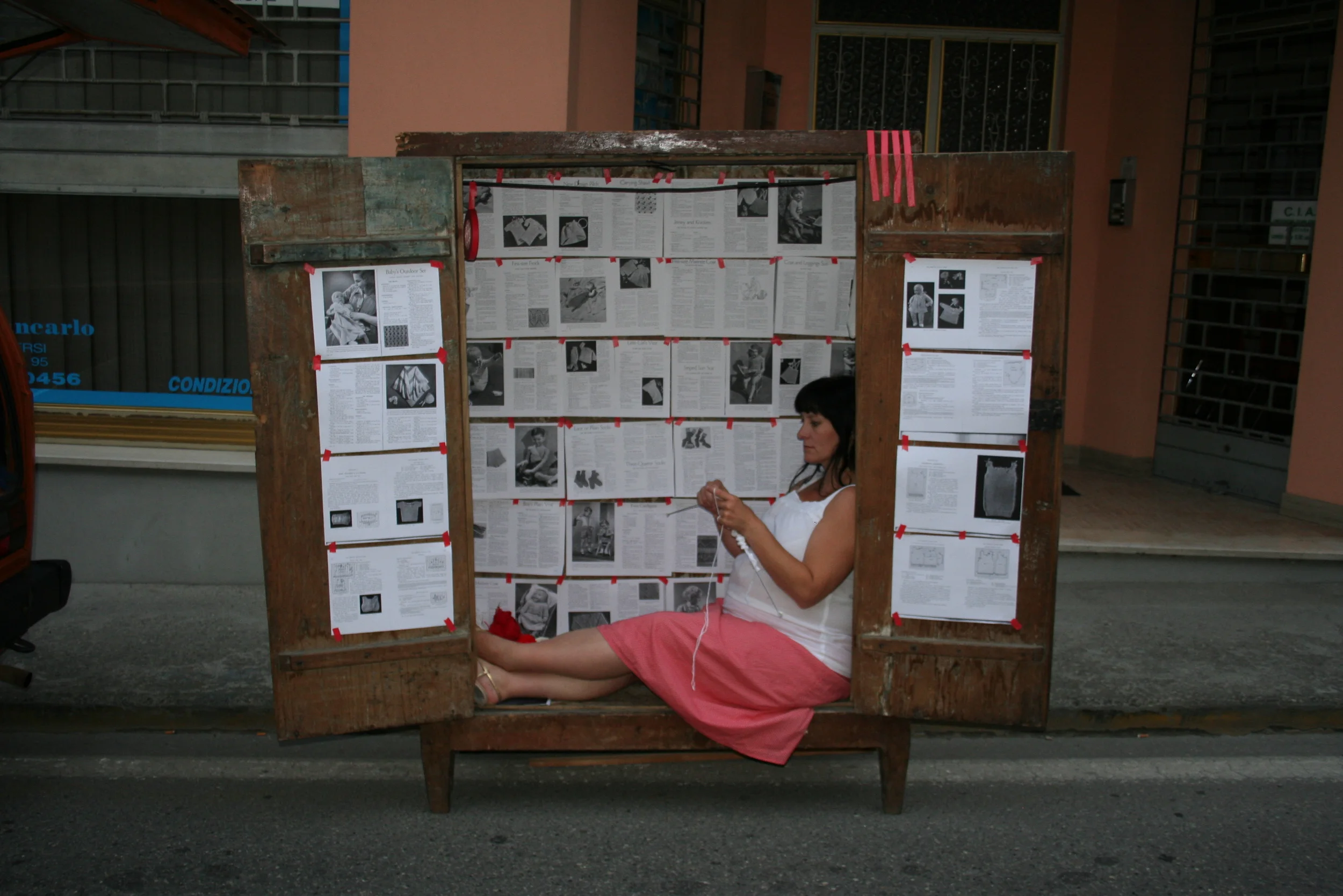Unfinished Projects, (3 day performance, 2008).