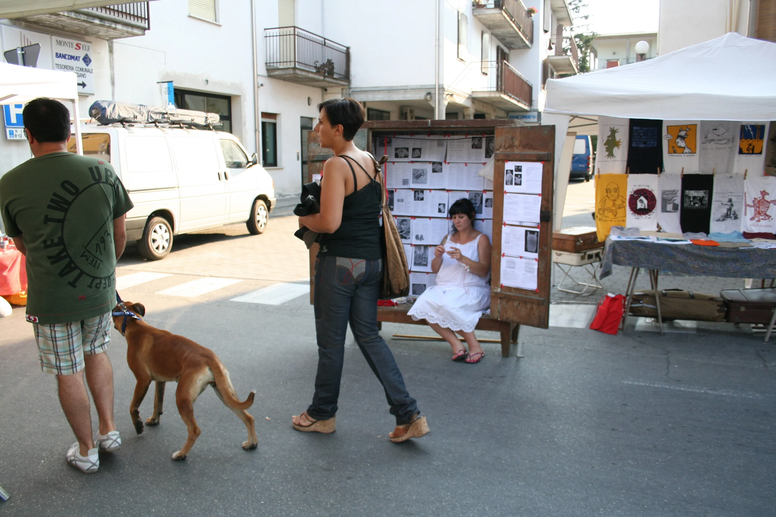 Unfinished Projects, (3 day performance, 2008).