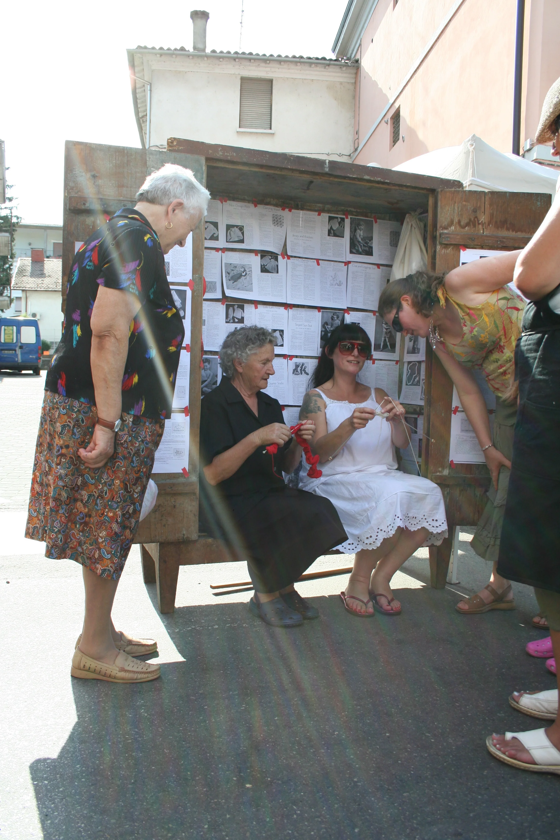 Unfinished Projects, (3 day performance, 2008).