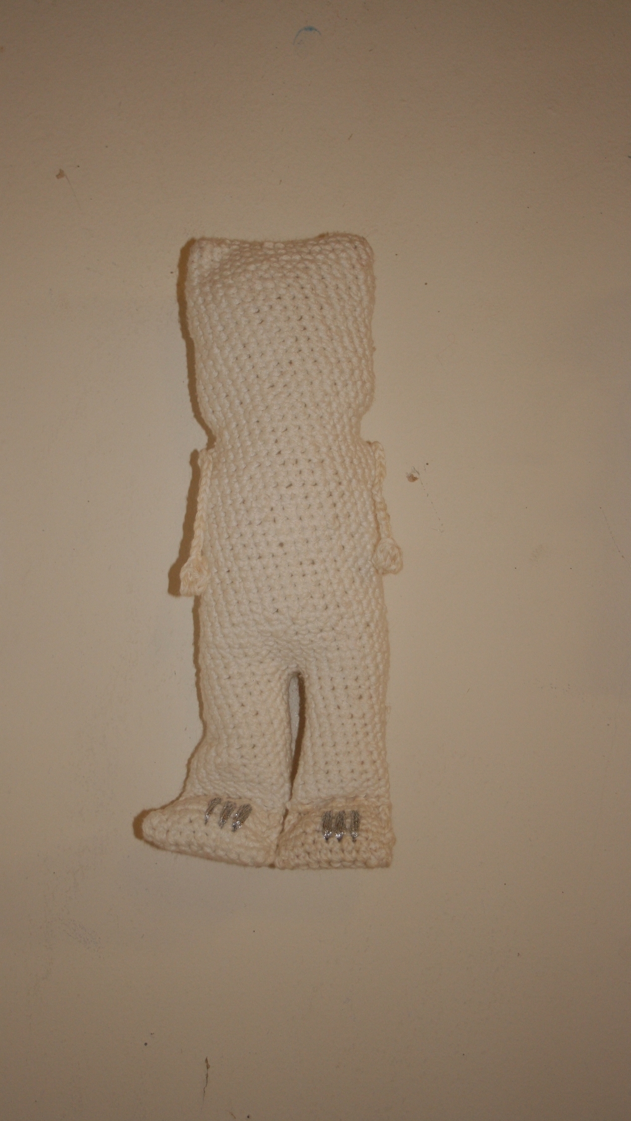 Missy Elliott, (crochet, 20cm x 8cm, 2006).