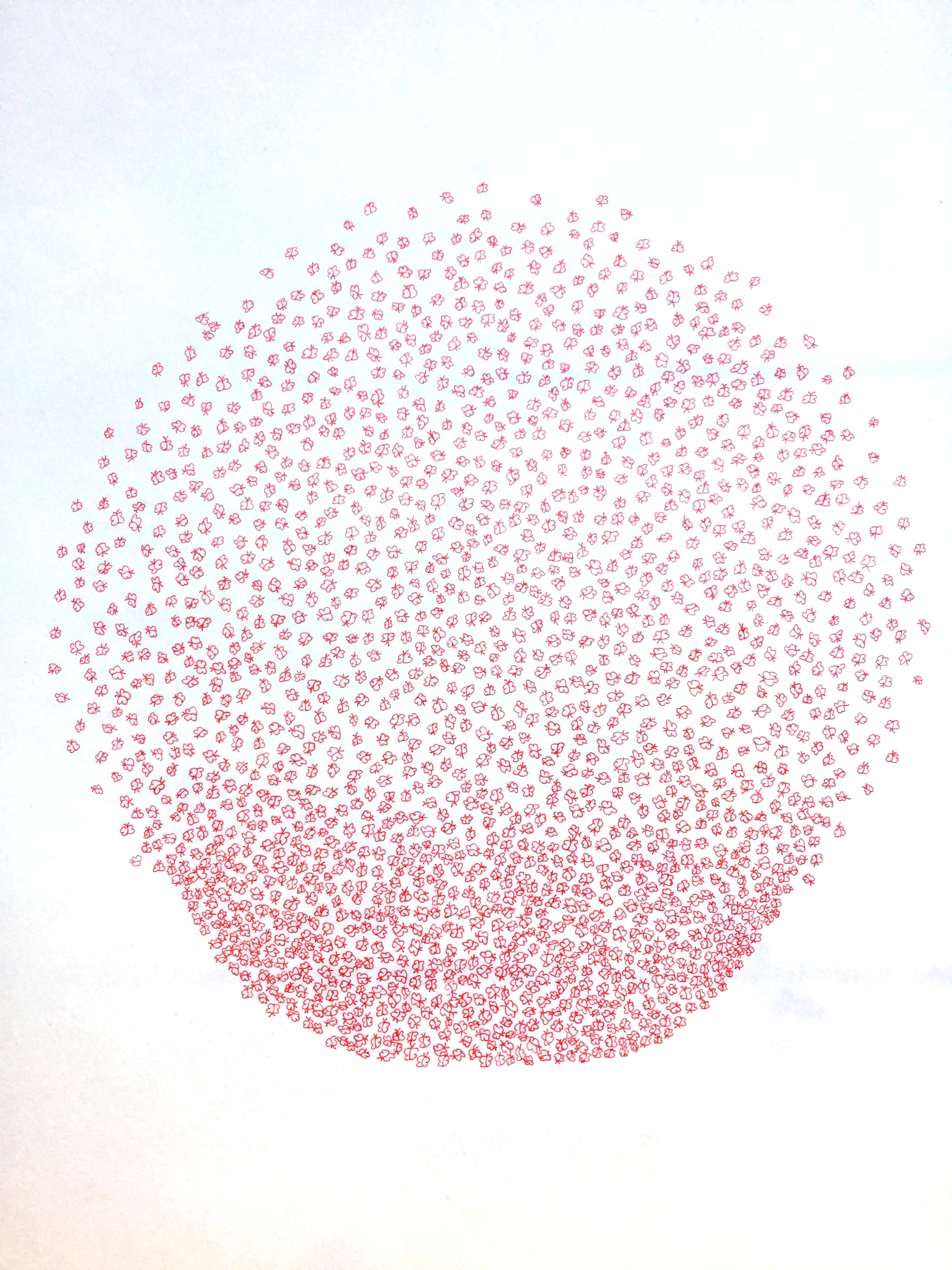 Hiroko 4 (pen on paper, A3, 2016).