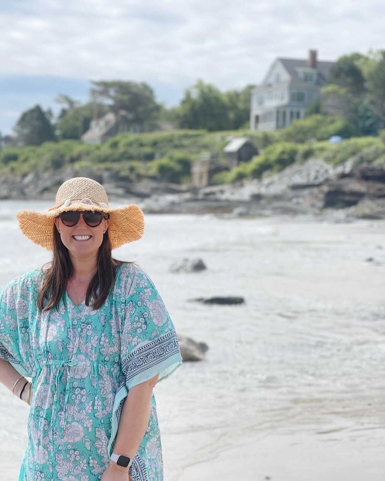 @nan.philip looks absolutely gorgeous in the Boca Beach Dress. So jealous she&rsquo;s in Maine...a state that I hold near and dear to my heart. New dress patterns available next Friday!!
