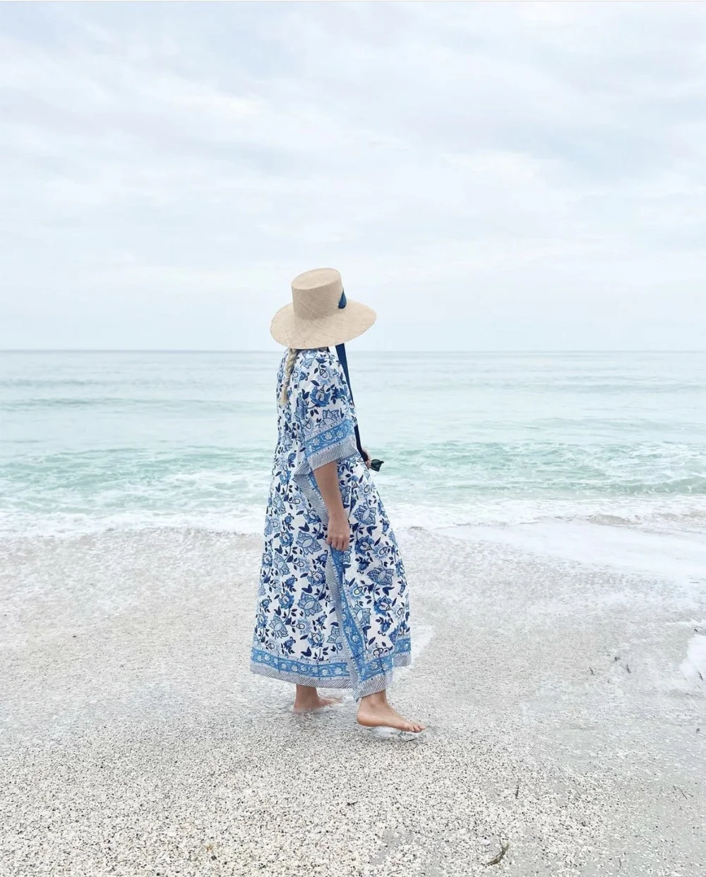 Boca Beach Dress - Gulf  Alexandra Wood Design