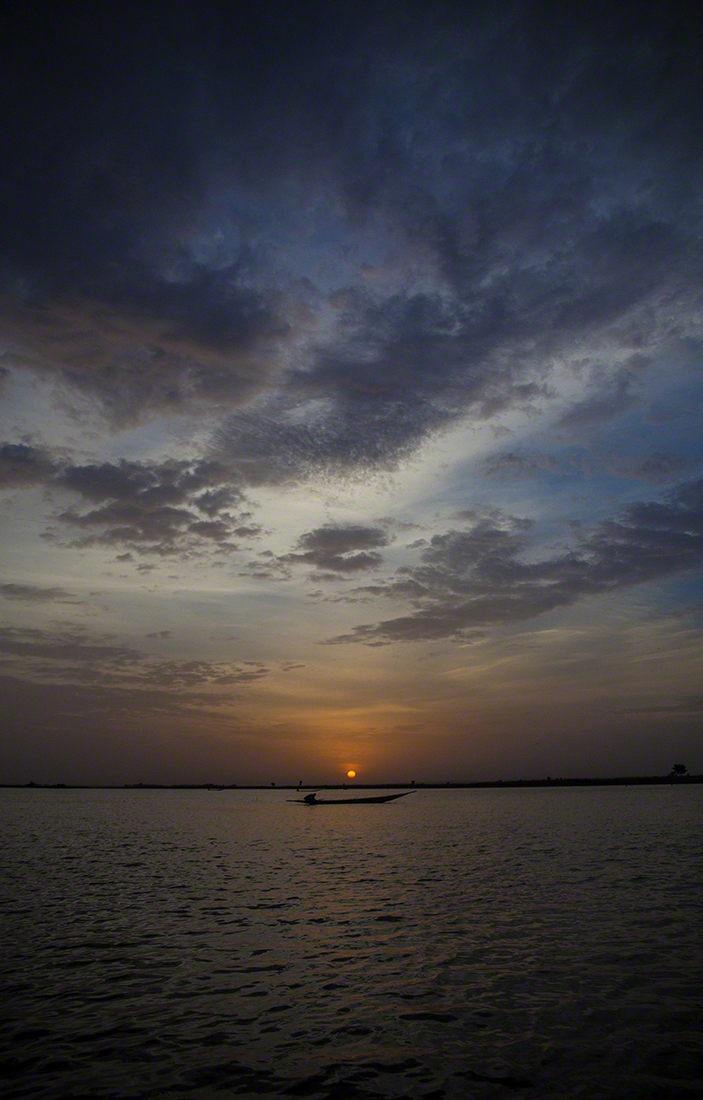 Sunrise On Niger River