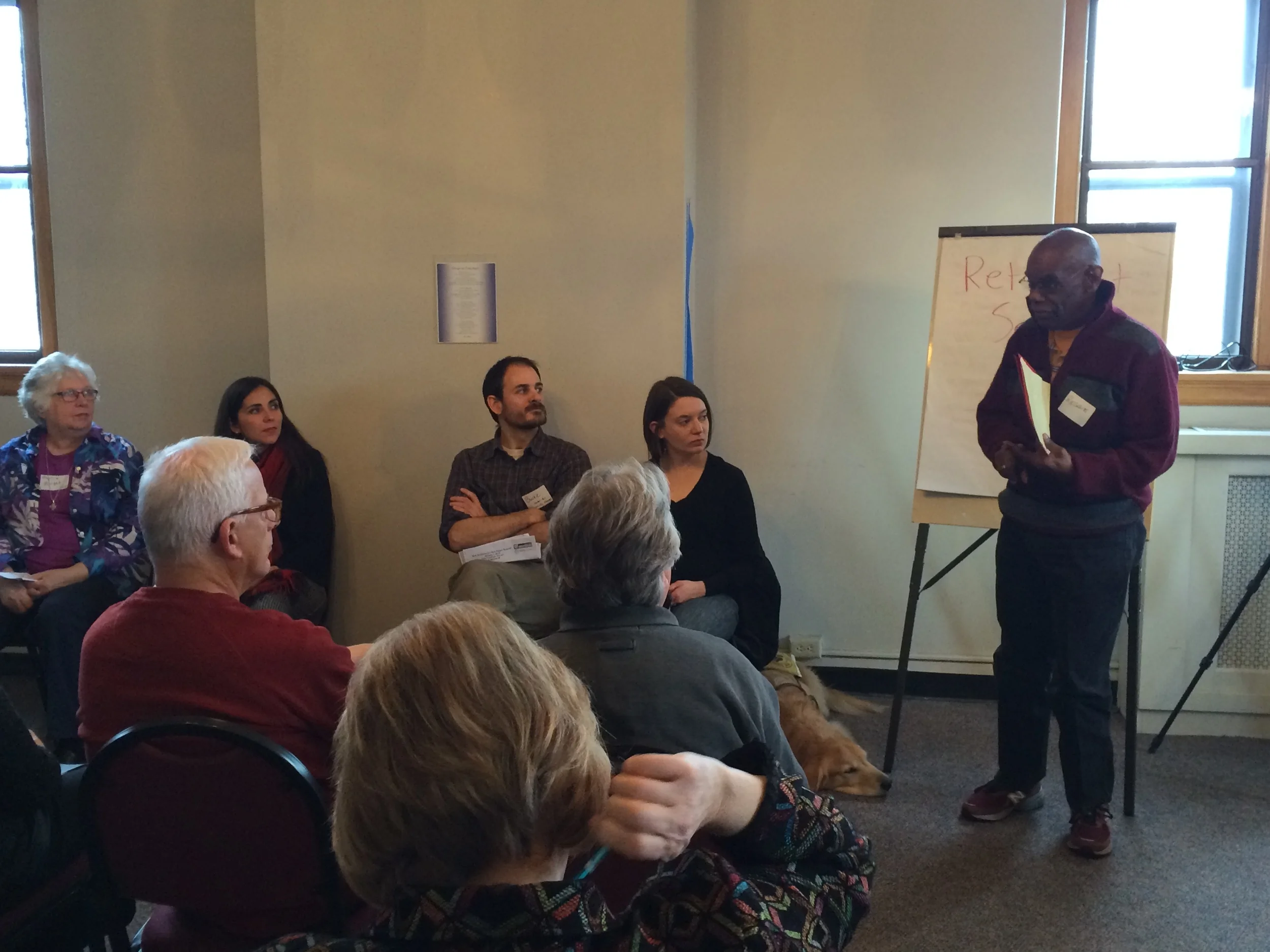 JASC leader Reggie traveled to Iowa in January ahead of the Iowa caucuses to share his story on retirement security. Social Security will be a crucial issue in this year's elections, and JASC plans to educate voters on the importance of protecting and expanding our earned benefit program.