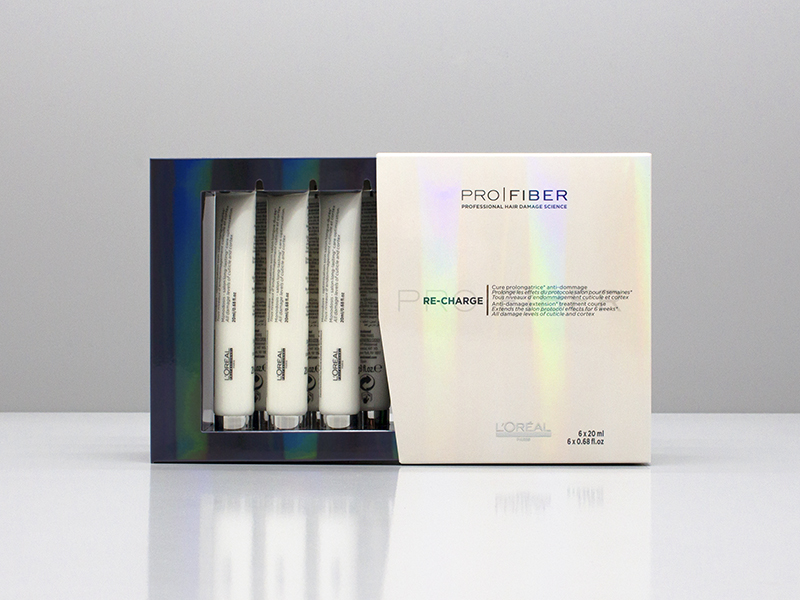 L'Oréal Pro-Fiber, ganador del Premio IPA al envase con más fuerza de branding y diseño.