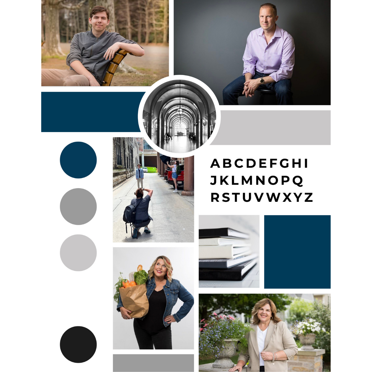 Miller Headshot Co moodboard