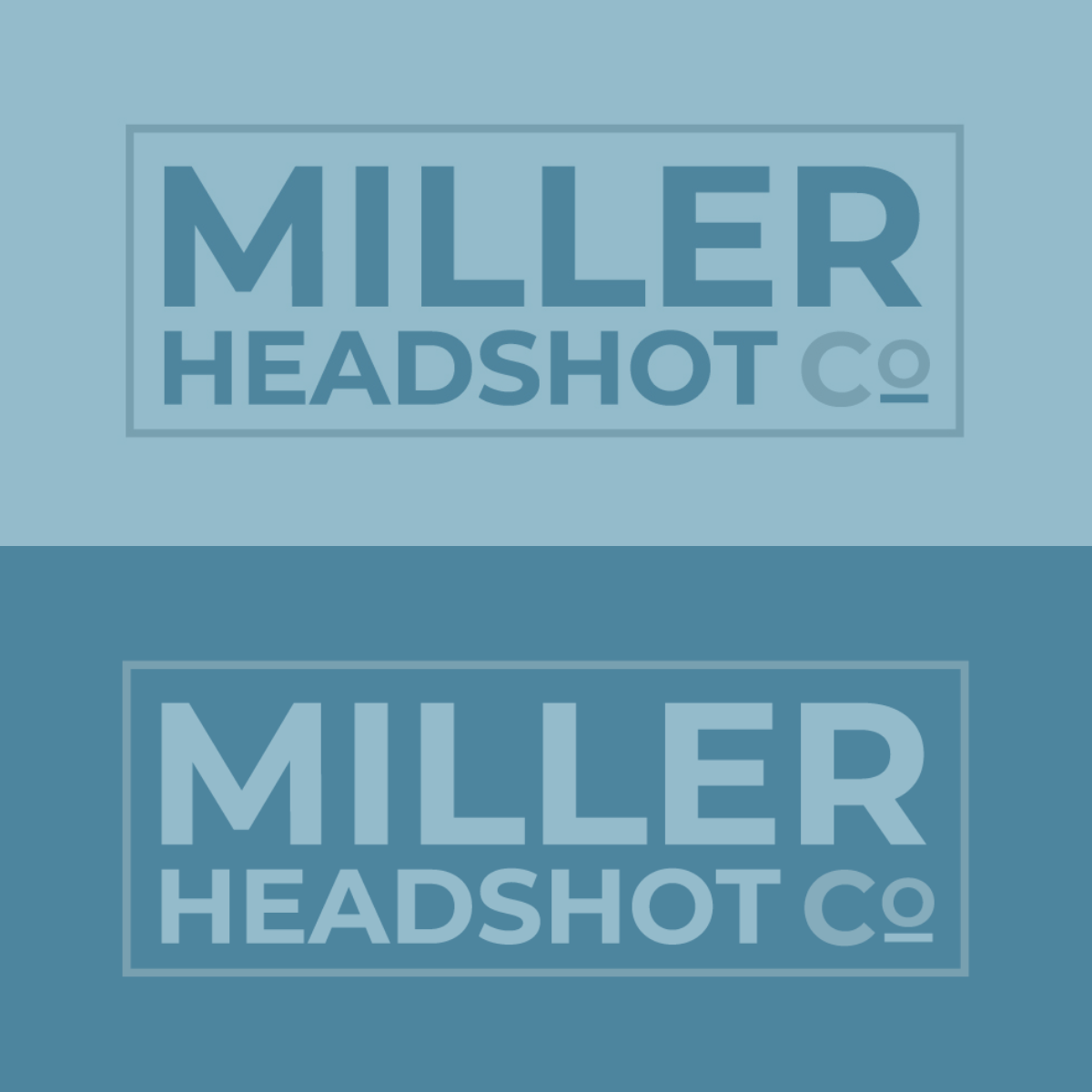 Miller Headshot Co | brand development