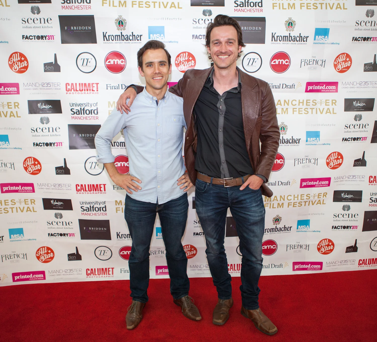Festival Directors Neil Jeram Croft and Al Bailey.