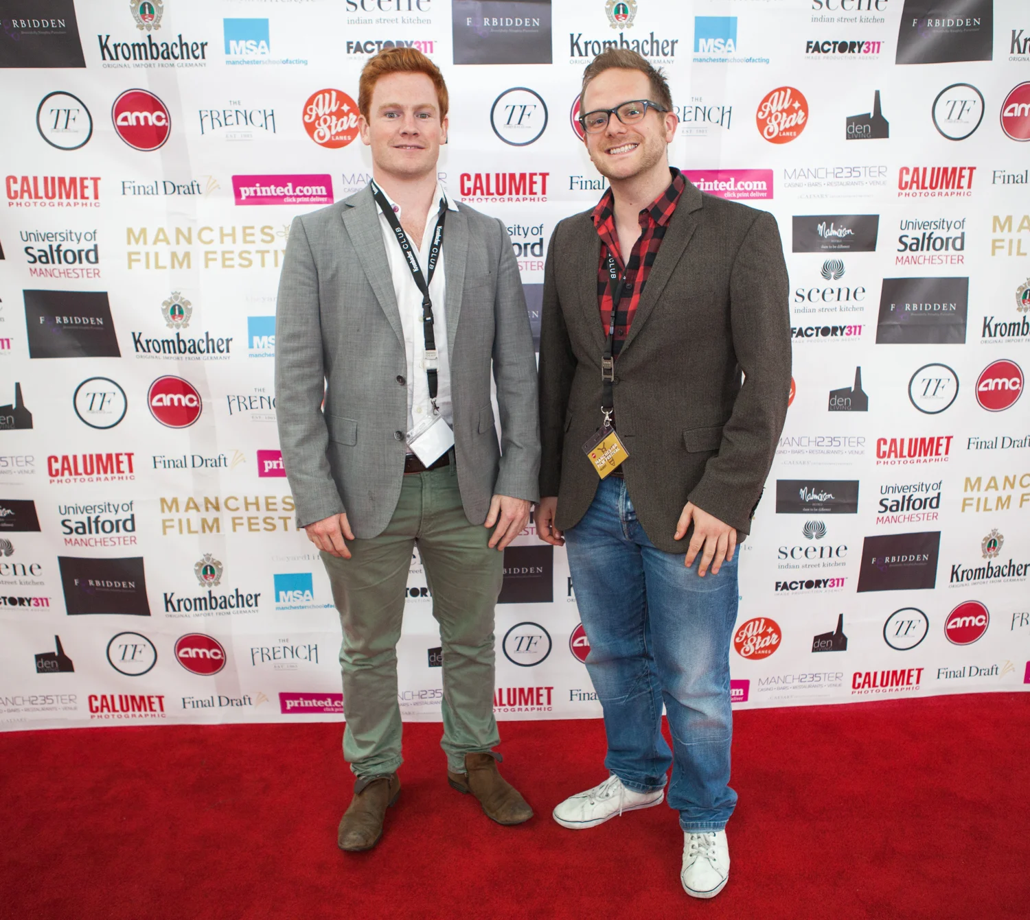 'The Split' director Ed Rigg shares the red carpet with Adam Zed